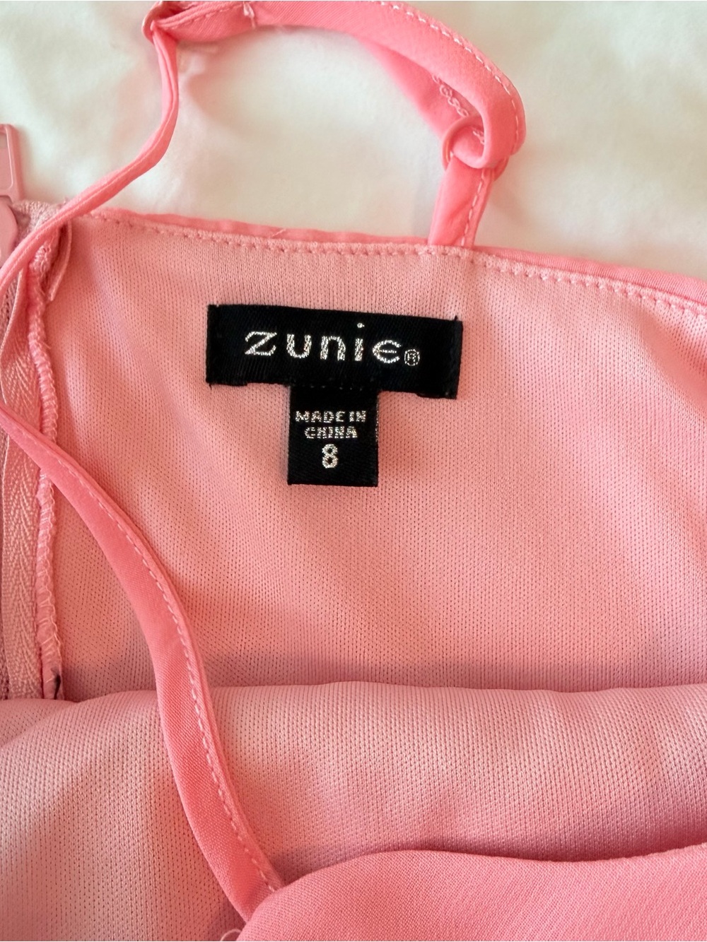 Zunie (Nordstrom) Girls Ombré Maxi Dress - size 8 - Picture 3 of 6